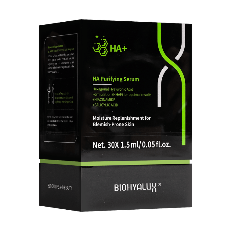 潤百顏BIOHYALUX 淨透亮膚次拋精華 3D水楊酸菸鹼醯胺 溫和淨膚祛痘 1.5 ml*30支