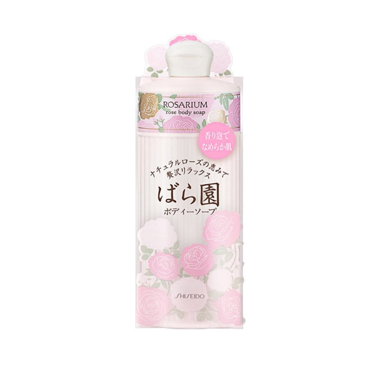日本 SHISEIDO 資生堂 ROSARIUM玫瑰園天然玫瑰香氛沐浴露 300ml