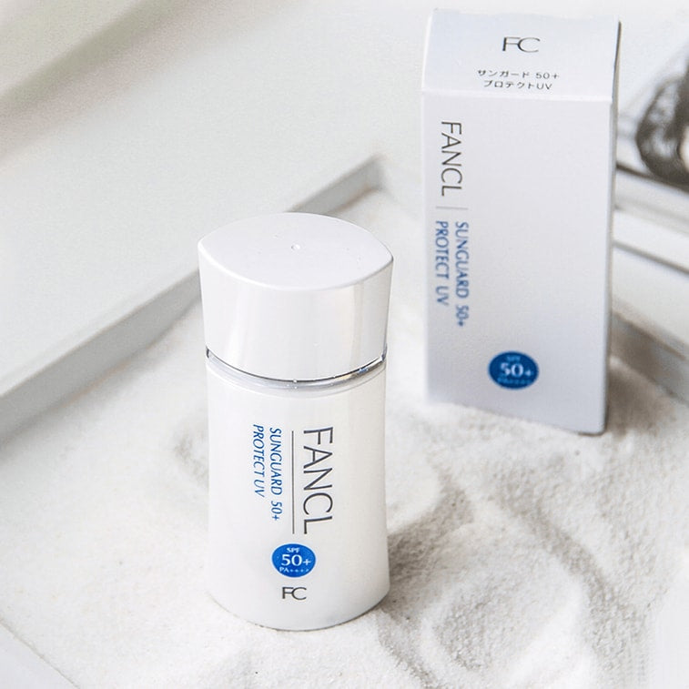 日本FANCL芳珂 倍護防曬隔離露 無添加物理防曬乳 SPF50+ PA++++ 60ml 孕敏可用