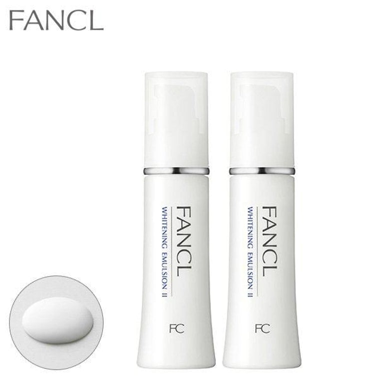 FANCL芳珂 美白系列 美白淡斑保濕基礎護理化妝水30ml+乳液30ml 2號保濕型