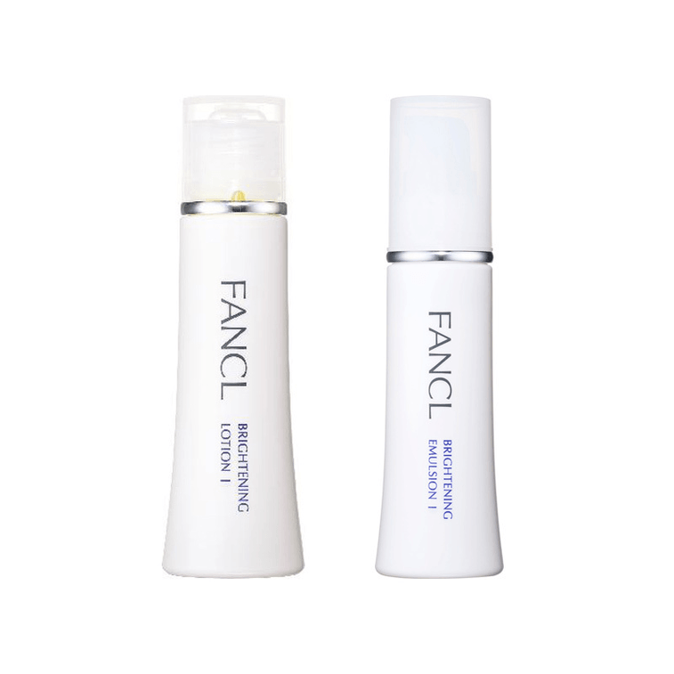 FANCL芳珂 美白淡斑水乳套裝清爽型 化妝水30ml+乳液30ml【水乳套裝】