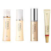 日本本土版FANCL芳珂 黃色膠原蛋白系列 1號清爽型 化妝水 30ml +乳液 30ml+精華18ml+去皺眼霜12g