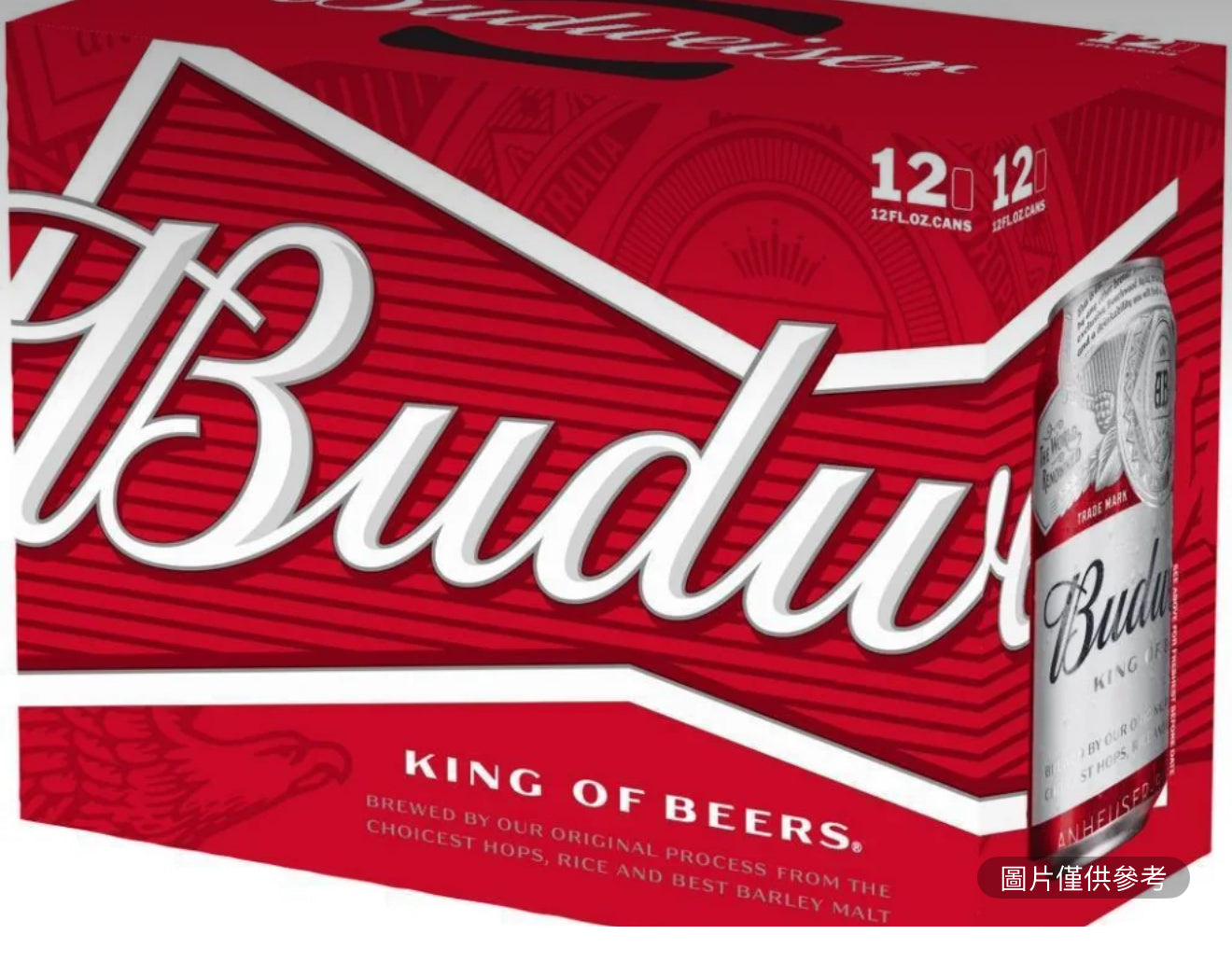 百威啤酒 12盎司 12罐