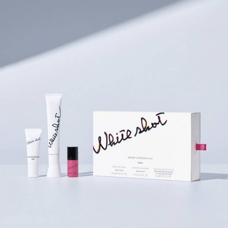 日本 POLA 寶麗 White Shot SXS 炫白 局部精華霜體驗套裝 L 1套 局部精華霜20g 面部精華液4.2ml 日霜·防曬霜 9g
