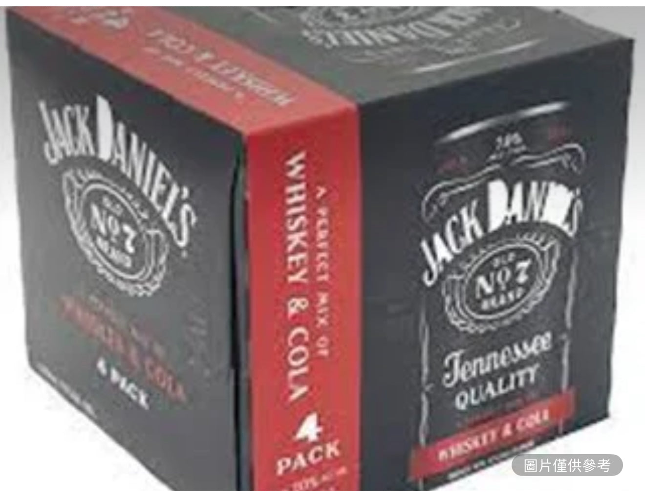 傑克丹尼爾斯威士忌可樂 355毫升 4包