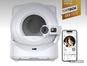 小佩 Purobot Ultra 自動攝像頭貓砂盆