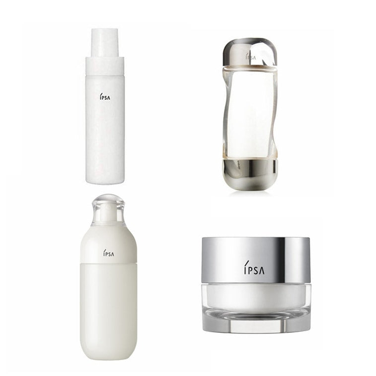 日本本土版 IPSA茵芙莎 保濕潔面泡棉125ml+流金水 200ml+ME 乳液 175ml 6號臉部整體稍稍油性 偏乾肌膚 +抗老緊緻S型乳霜30g