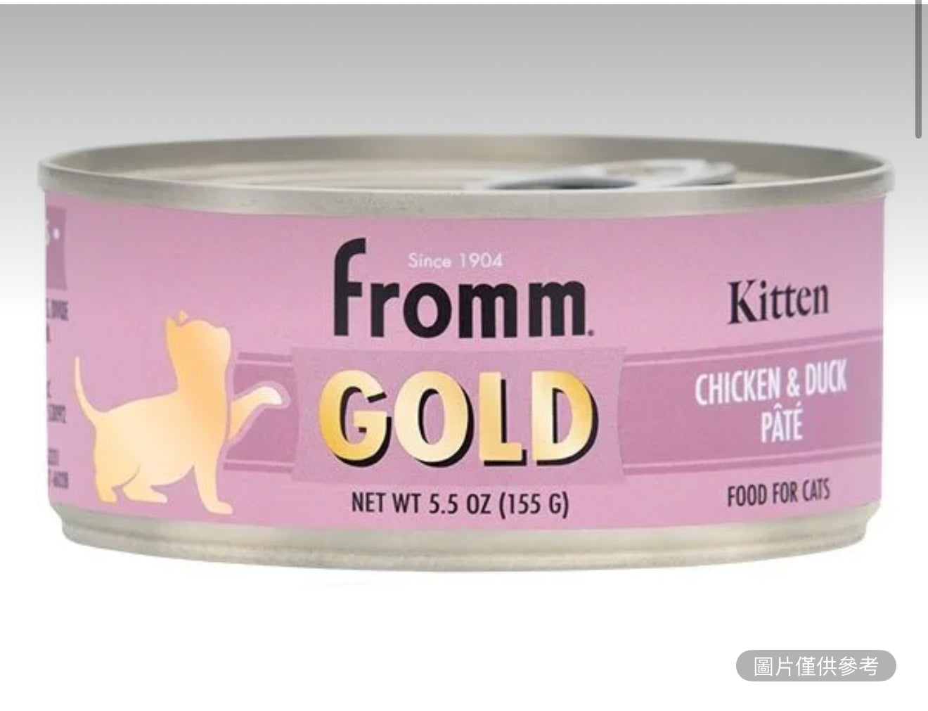 Fromm 幼貓金槍魚與鴨肉肉醬 5.5盎司12罐裝