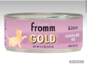 Fromm 幼貓金槍魚與鴨肉肉醬 5.5盎司12罐裝