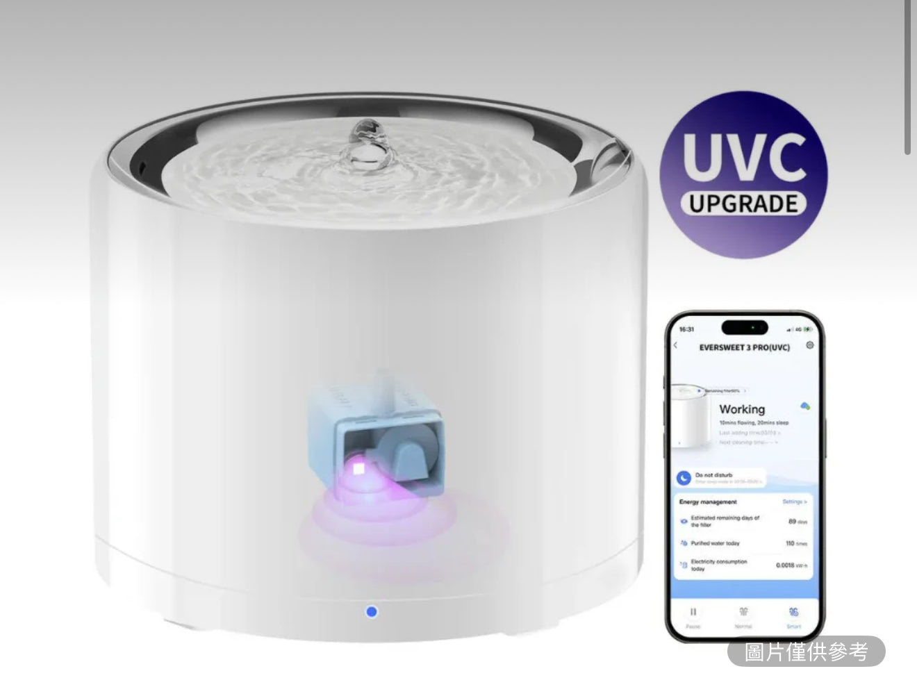 小佩3pro飲水機 (UVC殺菌）
