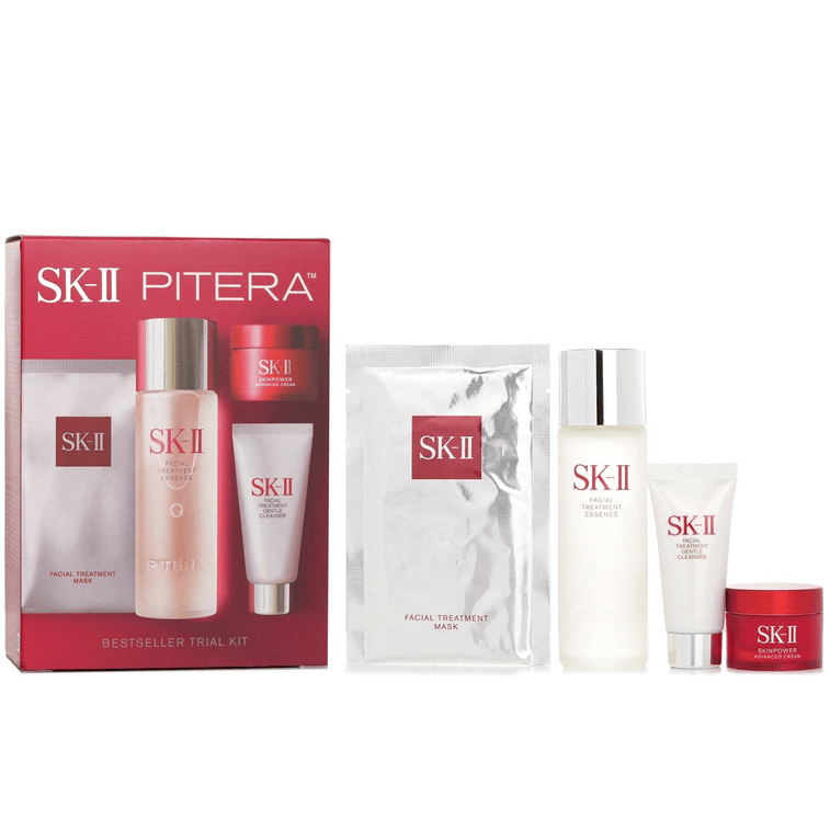 日本SK II 暢銷體驗裝神仙水潔面大紅瓶霜面膜 4pcs
