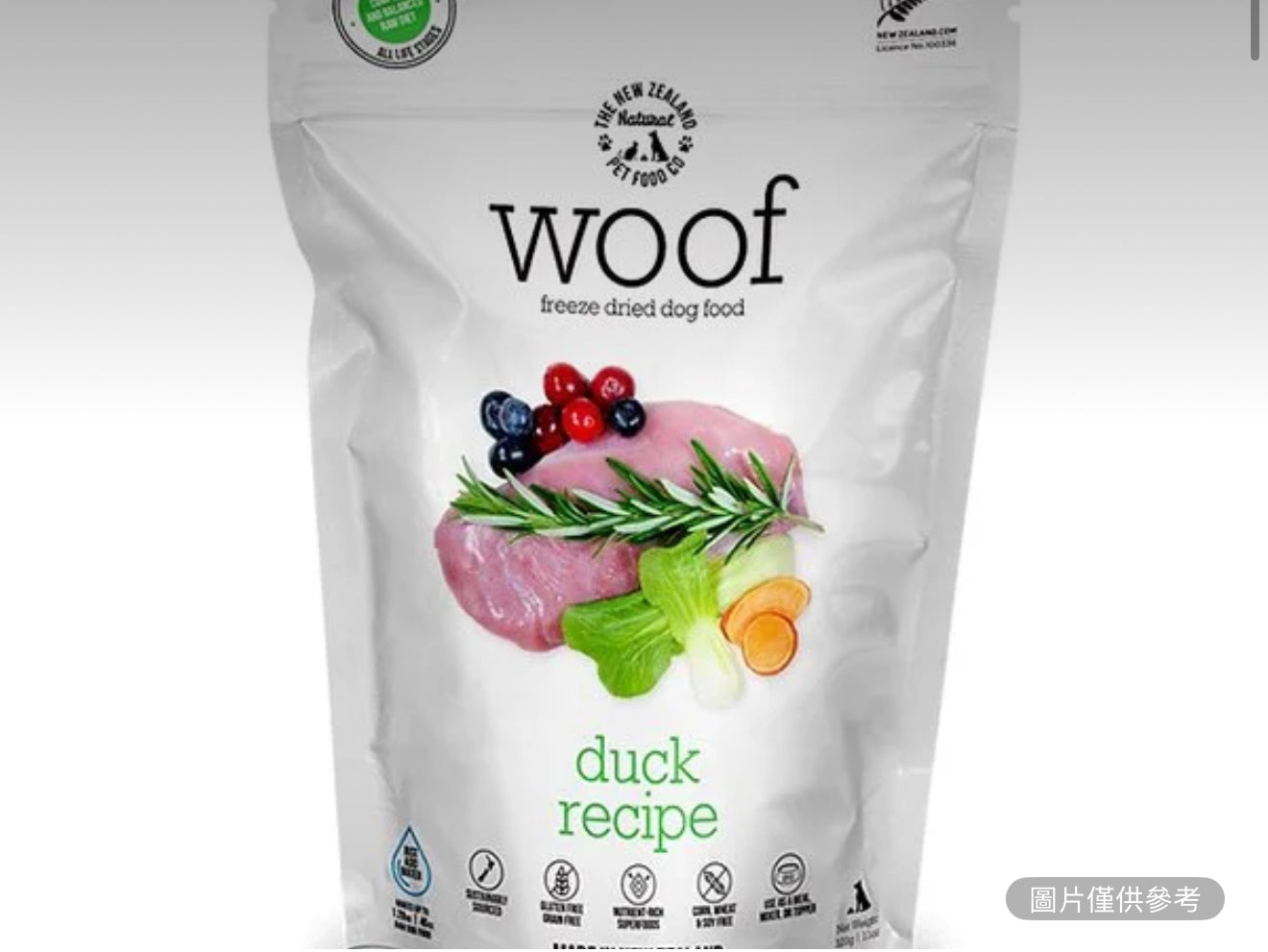 Woof & Meow 凍幹鴨肉 9.9oz