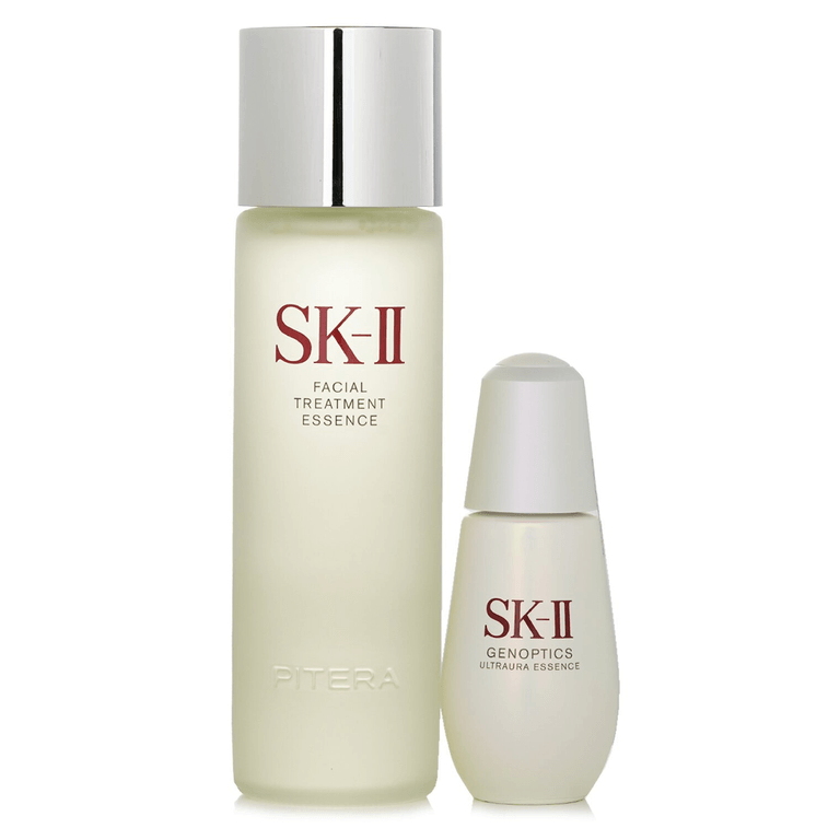 日本SK-II SK2 Ultraura Care Essentials Collection: Facial Treatment Essence230ml+Genoptics Ultraura Essence50ml