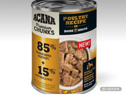 Acana 高級塊狀家禽配方骨湯狗糧 12.8盎司 12罐裝
