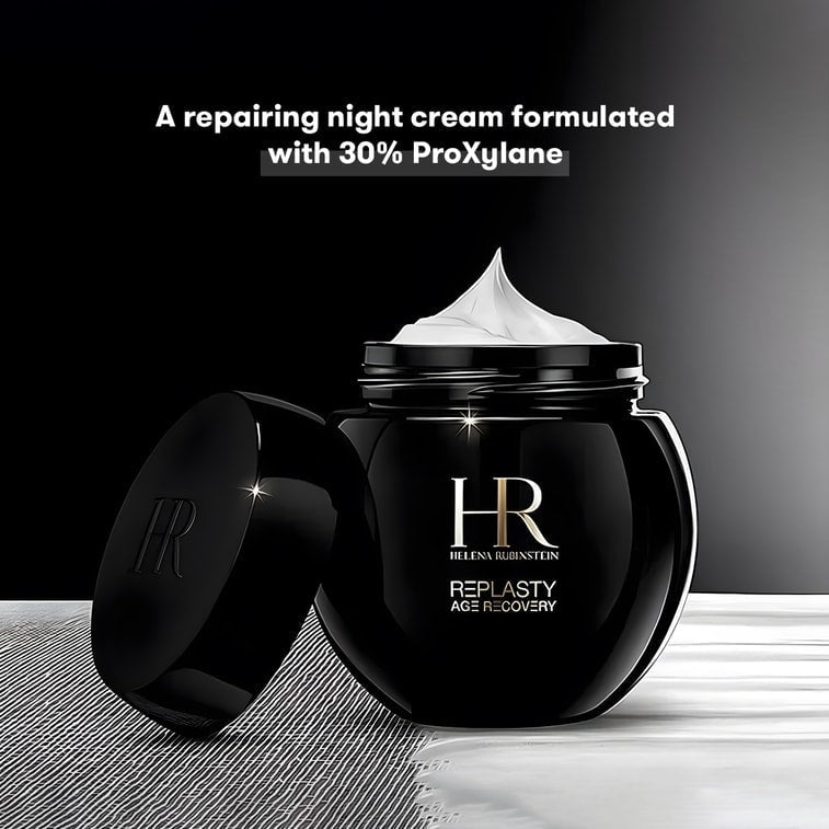 赫蓮娜Helena Rubinstein 改善暗沉提亮膚色 臻白淡斑精華乳30ml +黑繃帶 夜用乳霜 50g