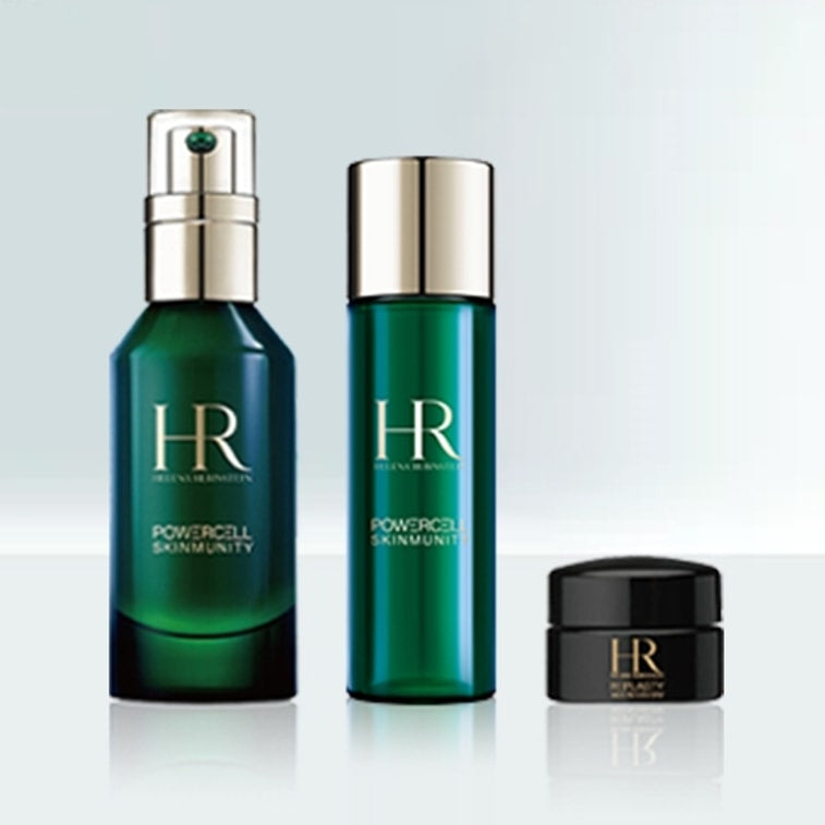 HELENA RUBINSTEIN 赫蓮娜 綠寶瓶精華旅行套裝(精華30ml+化妝水30ml+黑繃帶乳霜4.9g)
