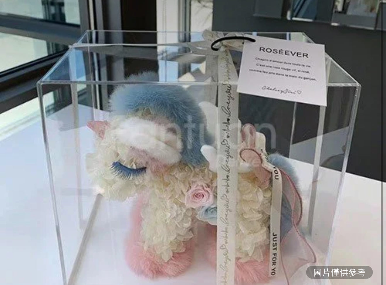 彩虹獨角獸（白色）