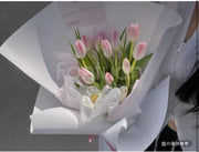 送給媽媽的鬱金香 （淡粉）