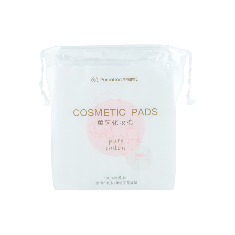PURCOTTON全棉時代 柔韌化妝棉50mm×60mm 210片