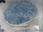 “星辰大海” 碎冰藍玫瑰花束 （碎冰藍）