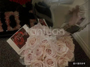 粉玫瑰抱抱桶 （25隻）