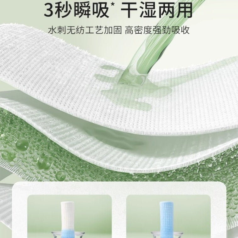 爾木 洗臉巾 一次性洗臉捲筒潔面巾加大加厚擦臉巾 300g/袋