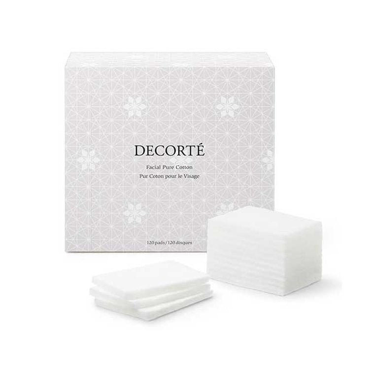 DECORTE黛珂 純柔化妝棉 120枚