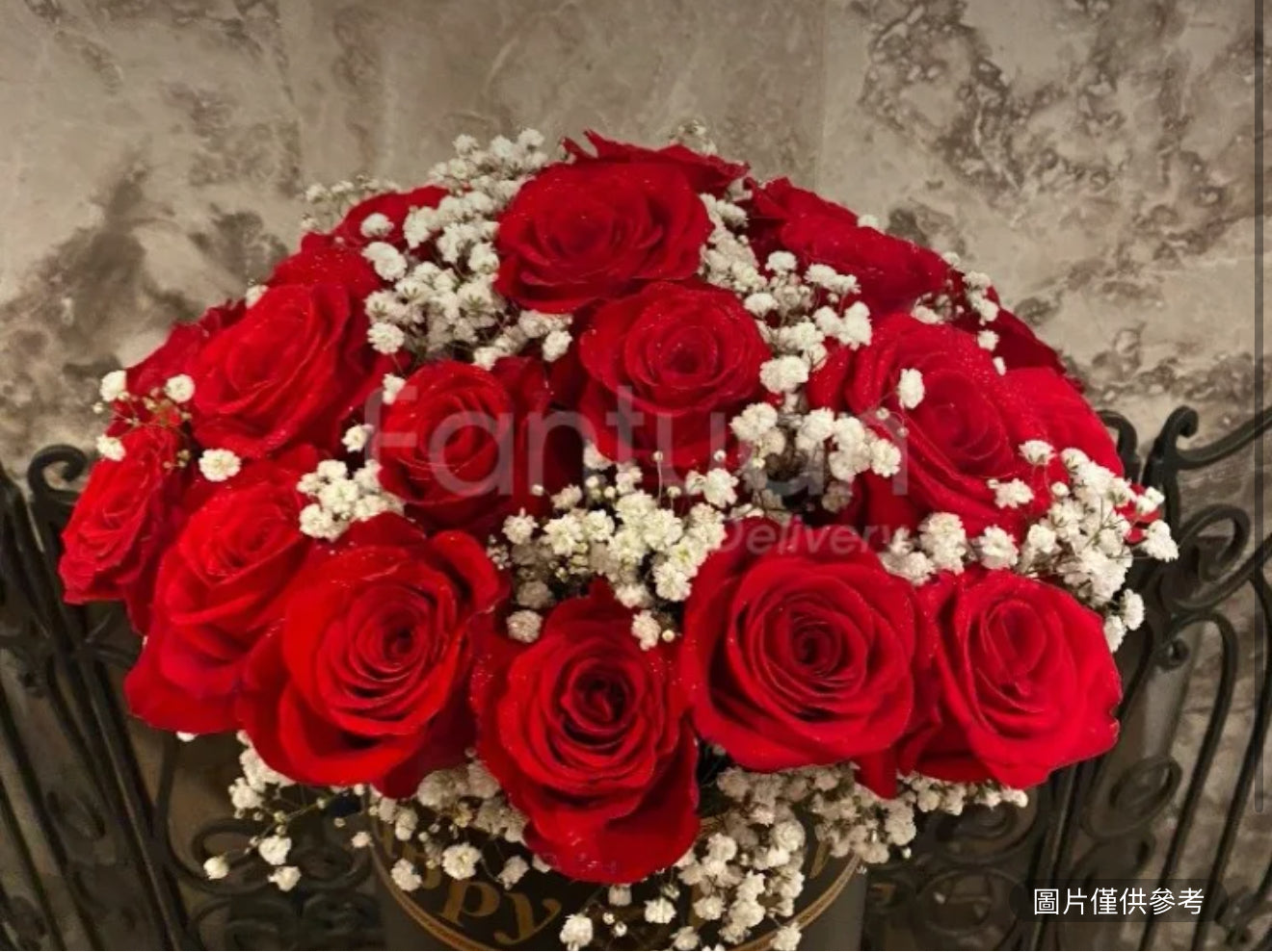 Just For You 24 Red Roses In Hug Bucket