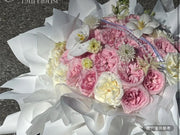 33隻粉荔枝玫瑰