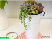 鄉村小屋白色桶