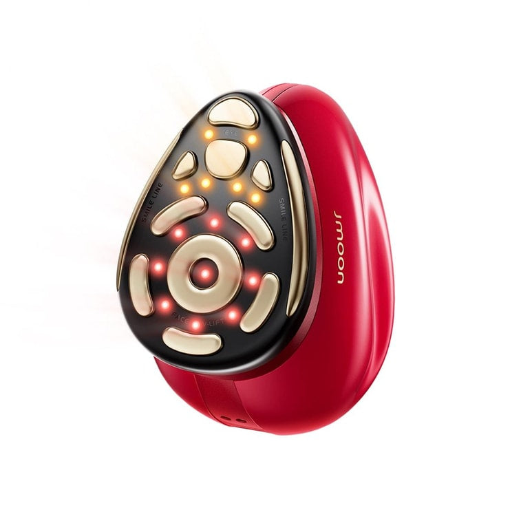 JMOON極萌 大熨斗射頻家用美容儀 臉部提拉緊緻V臉紋 附贈2支80g凝膠