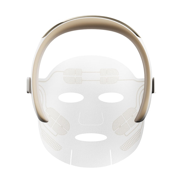 FLOSSOM花至 臉部肌提美容儀器 家用臉部提拉緊緻超膜刀Skinpilot (頭箍肌提美容儀*1+臉部美容裝*8)