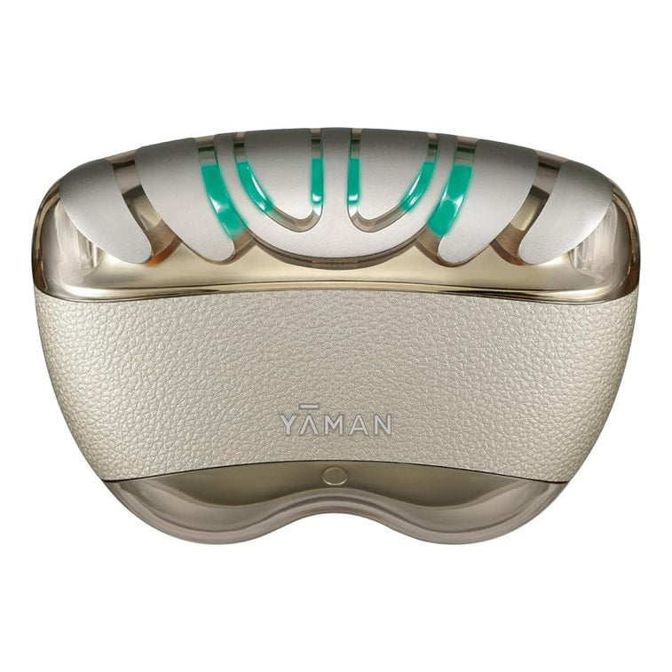 日本 雅萌 YAMAN 提拉緊緻抗老美容儀 熬夜閃修儀 1件 + 美容凝膠1支 金色