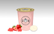 草莓肉肉酸奶