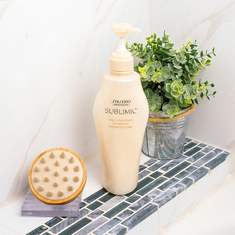 日本SHISEIDO資生堂 SUBLIMIC芯護理道水活修護系列洗髮露 瑩潤新生氨基酸無矽油洗髮精 水潤養護 重塑髮質 告別乾枯 500ml