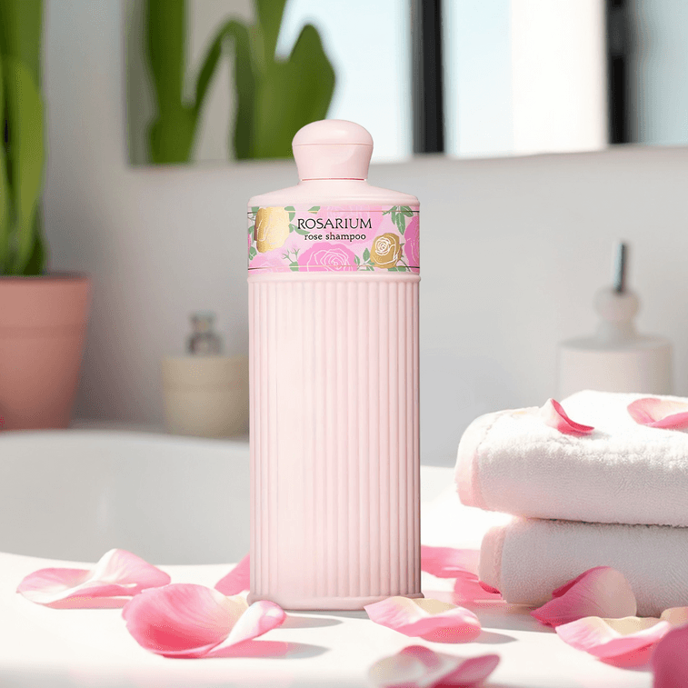 日本SHISEIDO資生堂 ROSARIUM玫瑰園 玫瑰香氛洗髮精 無矽油氨基酸洗髮精 強韌修復 控油蓬鬆 300ml