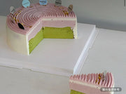 樹莓開心果巴斯克芝士蛋糕