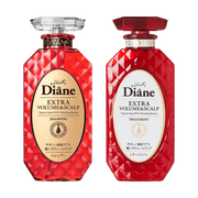 日本DIANE黛絲恩 緻美系列 豐盈蓬鬆護髮素 450ml+ 洗髮精 450ml 控油清爽