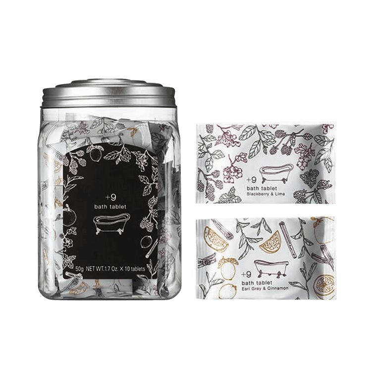 日本 POLA 寶麗||add9th 雅緻香氣舒緩肌膚入浴劑||黑莓酸橙香 格雷伯爵茶肉桂香 50g×10片