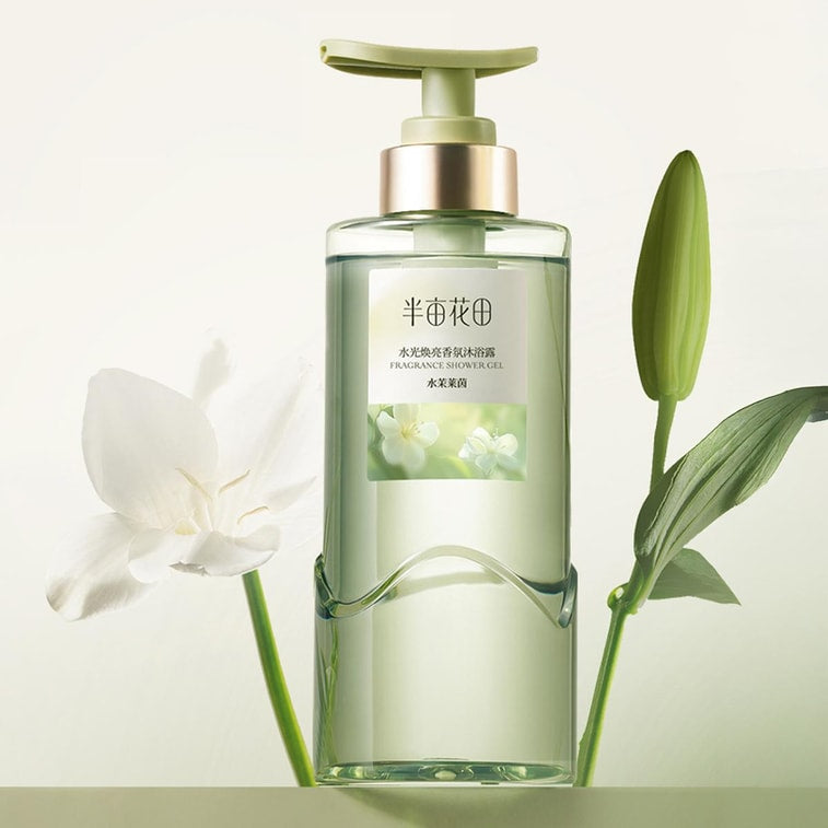 半畝花田 水光煥亮香氛沐浴露 純露精華沐浴液 12H持久留香 水潤保濕 300g