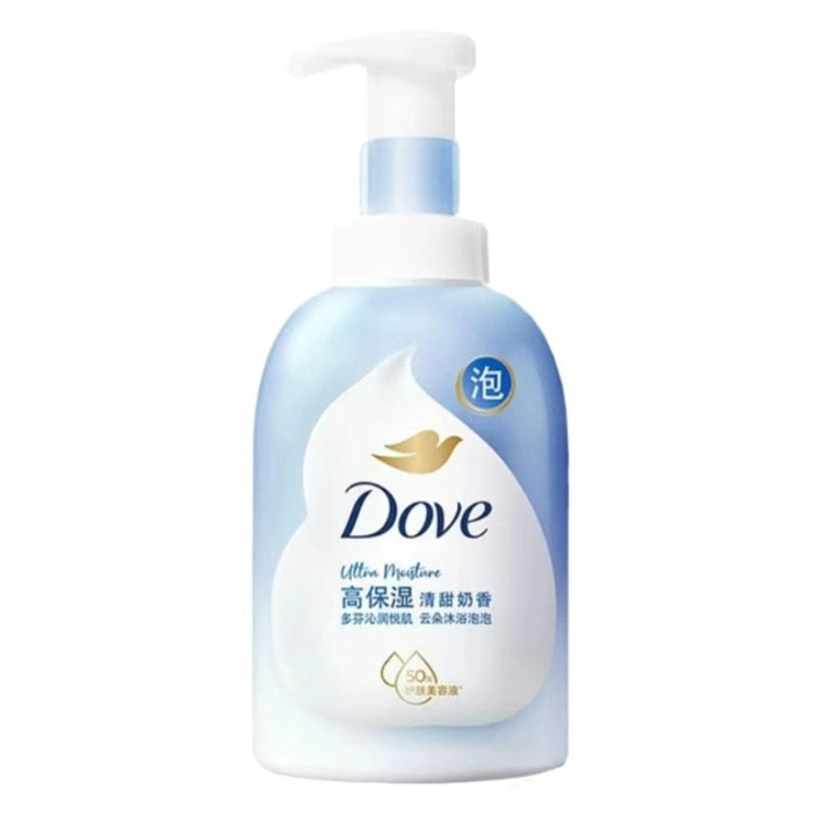 日本 DOVE多芬 多芬沐浴露奶香沐浴泡泡 持久留香滋養高保濕奶香