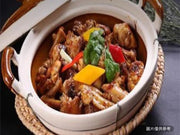 金針雲耳滑雞飯（辣）