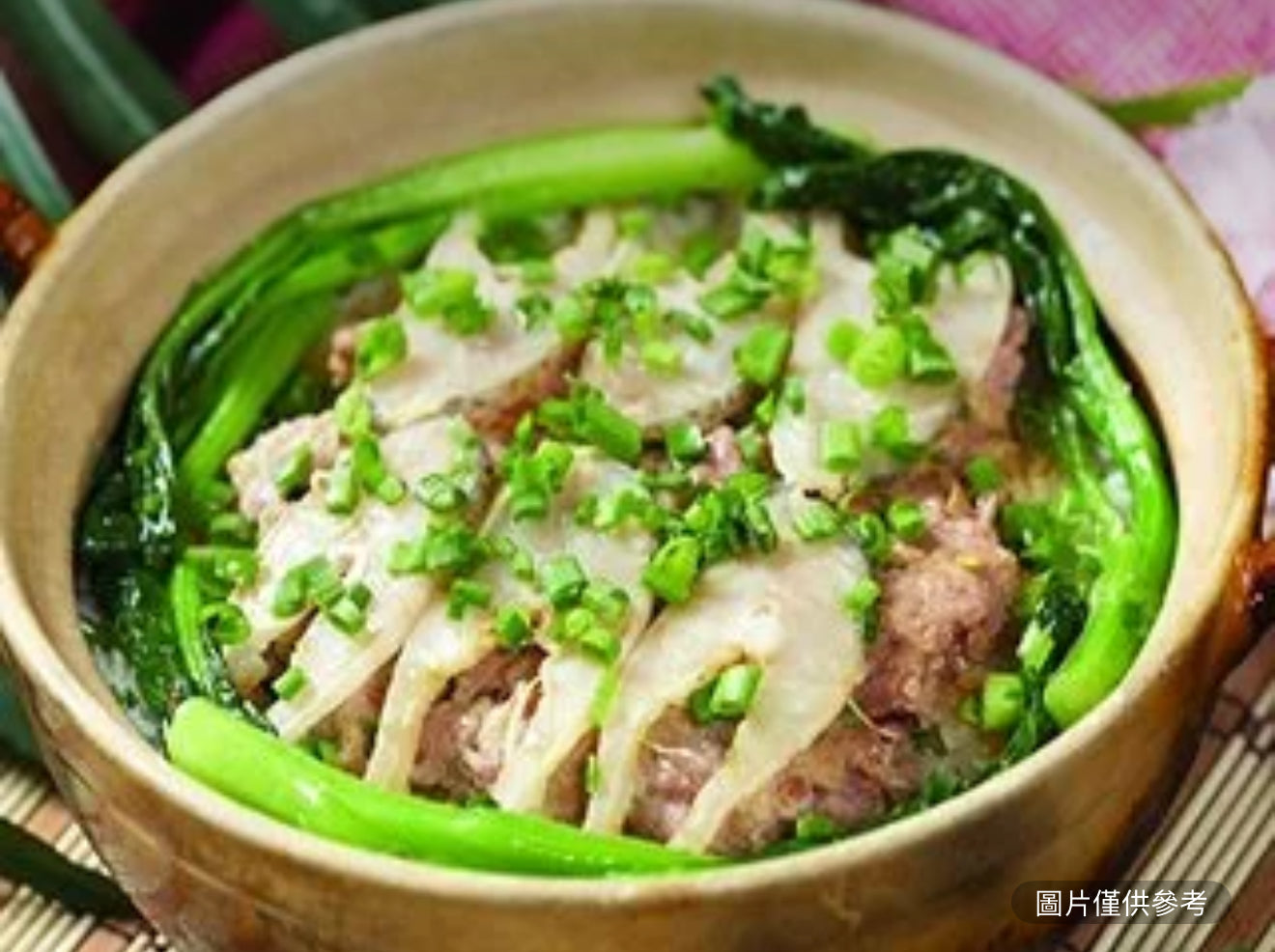 馬鮫鹹魚肉餅煲仔飯（辣）