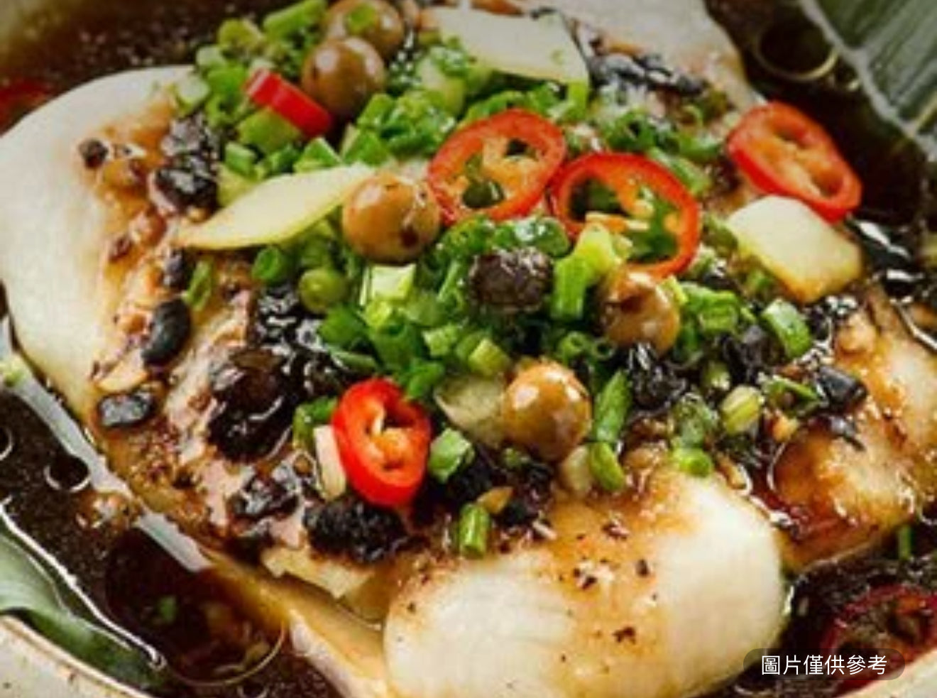 豉汁斑球煲仔飯（辣）