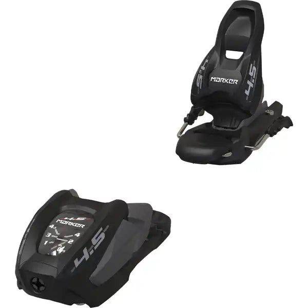 Marker Youth FDT 4.5 黑色 85 毫米滑雪板固定器