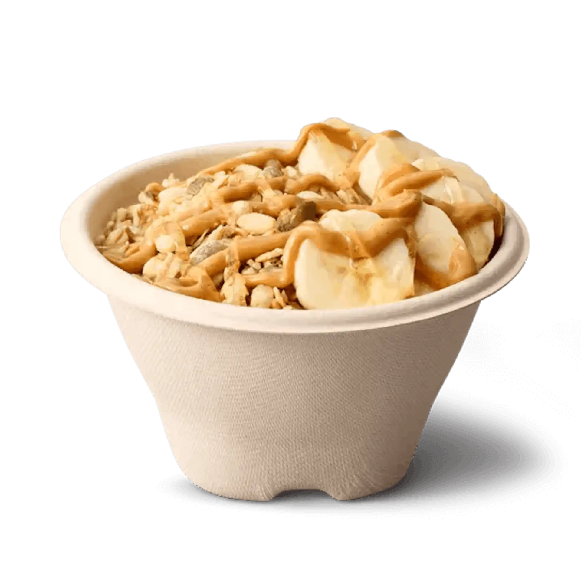 花生醬香蕉脆燕麥片