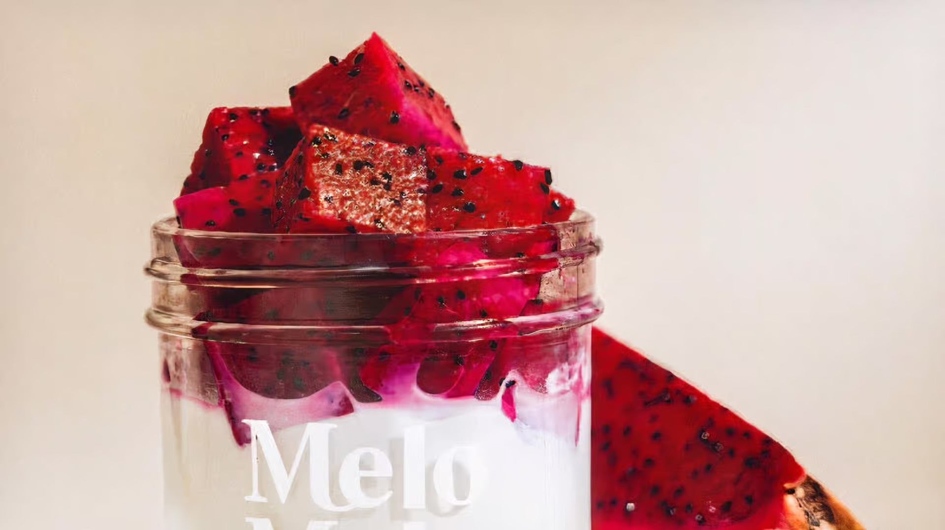 Red Dragonfruit Coconut Jelly / 红心火龙果椰子冻