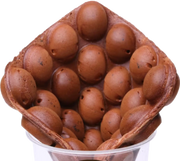 Chocolate Egg Waffle / 巧克力鸡蛋仔