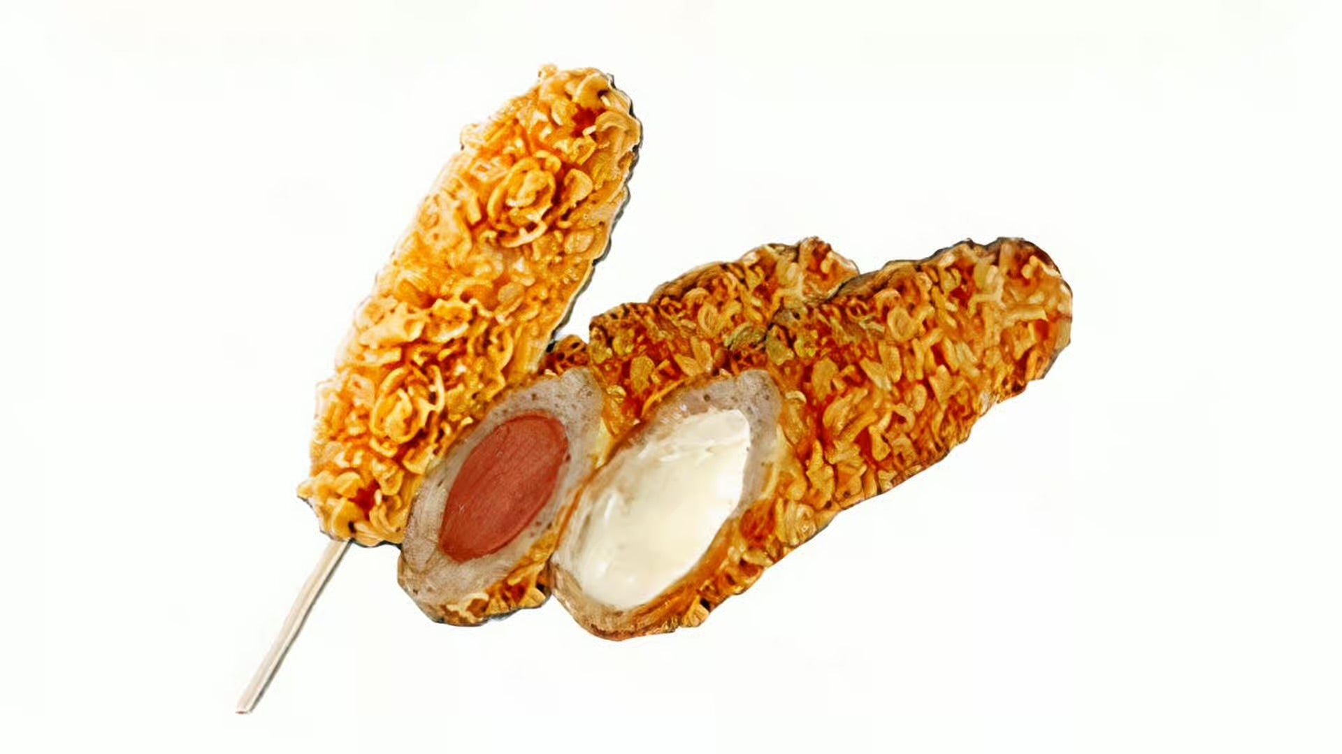 Crispy Ramen Half and Half