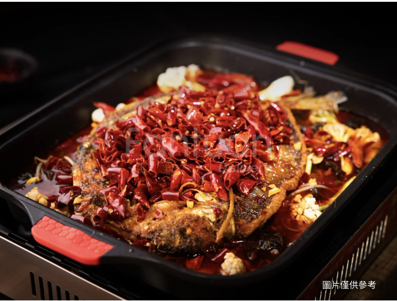 麻辣烤魚+3份固定配菜